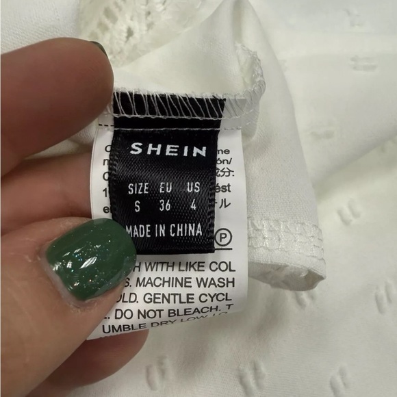 SHEIN White & Black Sleeveless Blouse Tank Tops Size Small (set of 2) - Picture 12 of 15